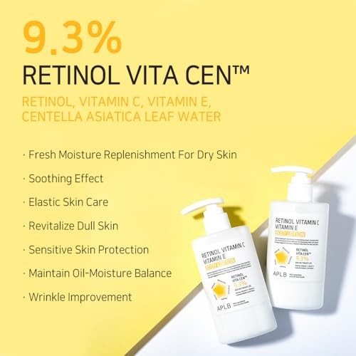 APLB Retinol Vitamin C  Vitamin E Body Lotion   10.14 Fl Oz (300 Ml)
