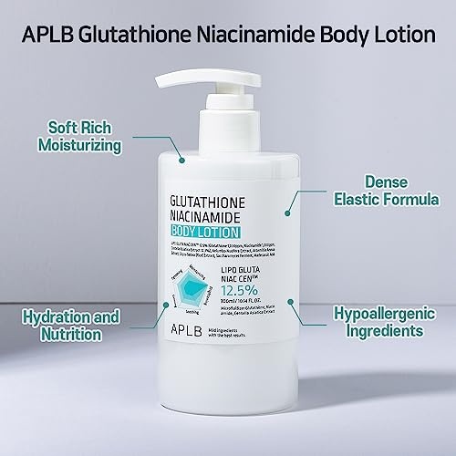 APLB Glutathione Niacinamide  Body Lotion  10.14 Fl Oz (300 Ml)