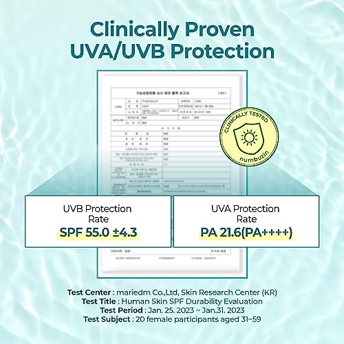 Numbuzin - No.1 Clear Filter Sun Essence SPF 50+ PA ++++ - 50ml