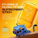 Anua KPop Demon Hunters Invisible Glow Finish SPF50 Sunscreen Stick 18g