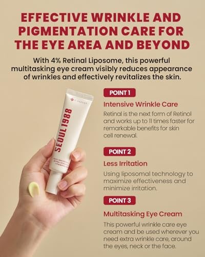 K-Secret Eye Cream Retinal Liposome 4% + Fermented Bean 