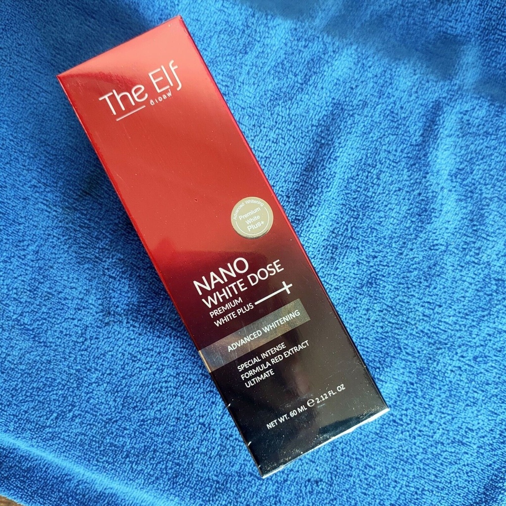 The Elf Nano White Dose Serum 10X Fast Nourish Skin Anti Dark Spot 60 Ml X6