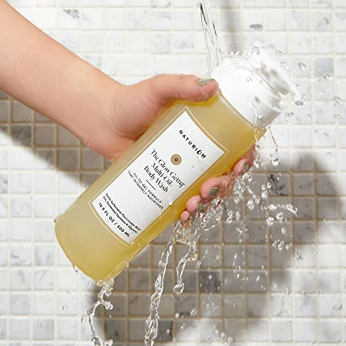 Naturium the Glow Getter Multi-Oil Hydrating Body Wash  Gentle Cleanser  16.9 Fl Oz