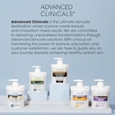Advanced Clinicals 10% Glycolic Acid + Lactic Acid Lotion Exfoliant Moisturizing Cream with Hyaluronic Acid Moisturizer | AHA Exfoliating Body Cream I
