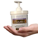 Advanced Clinicals Vitamin C Body Cream for Radiant Skin. 16 OZ