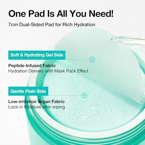 Anua 8 Hyaluronic Acid Catechin Calming Pad, Pore Care & Cooling Effect with Korean Toner Pad (185ml,110 Pads) (PDRN)