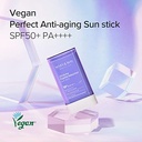 MARY & MAY Peptide Bakuchiol Sun Stick Sunscreen Stick with Anti-ageing Effect SPF 50+ 18 G