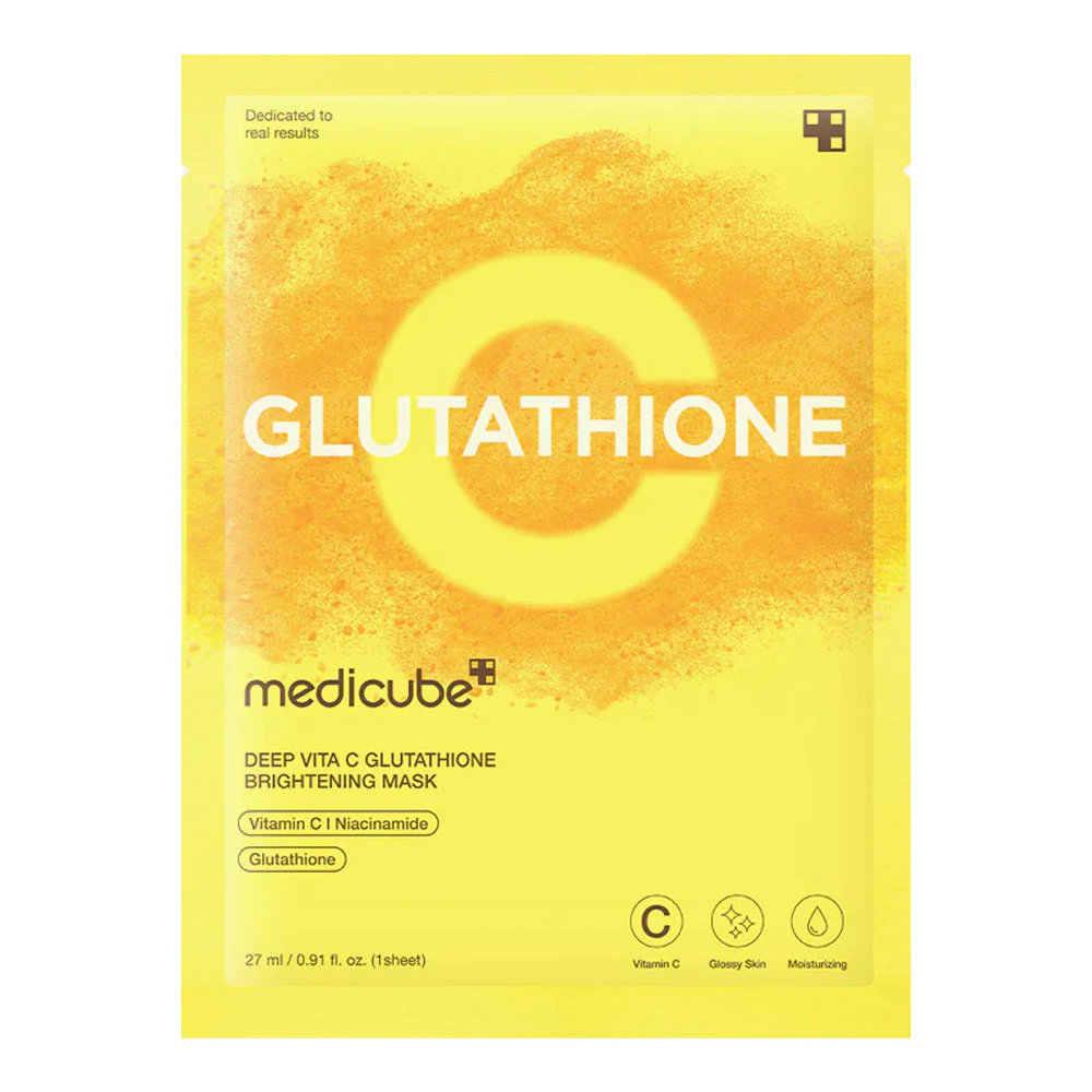Medicube Deep Vita C Glutathione Brightening Mask