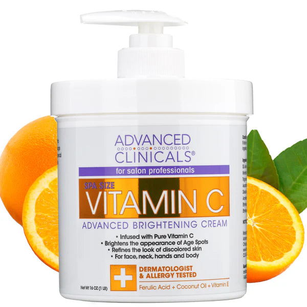 Advanced Clinicals Vitamin C Body Cream 