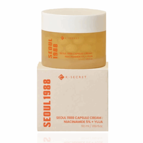 K-Secret Seoul 1988 Capsule Cream Niacinamide 5% + Yuja