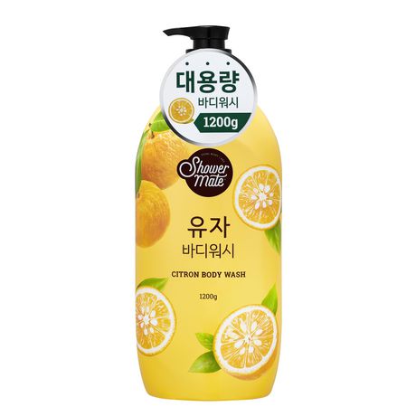 SHOWERMATE Natural Body Wash 42.3 Fl Oz  1.2 Kg (Citron - Yuja)