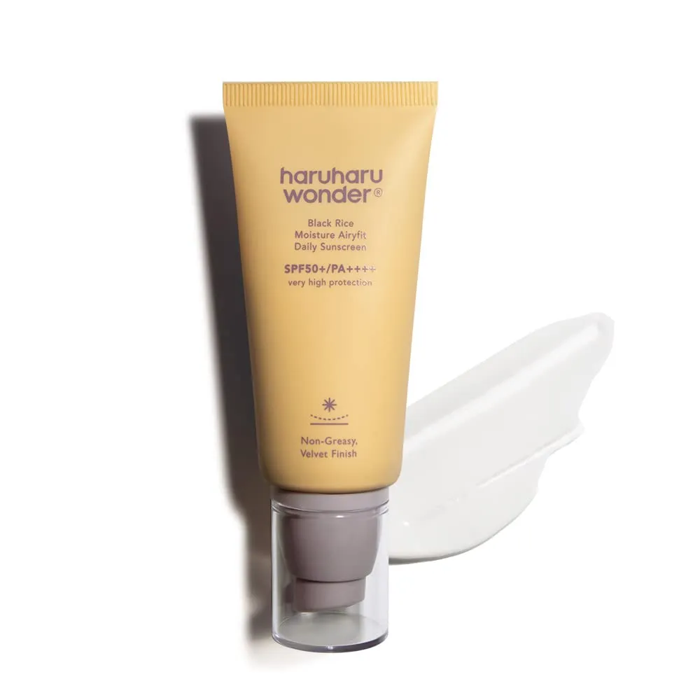 Haruharu Wonder - Black Rice Moisture Airyfit Daily Sunscreen SPF50+ PA++++ - 50ml