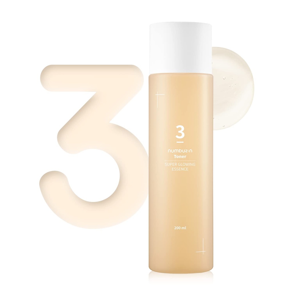 Numbuzin No3 Super Glowing Essence Toner