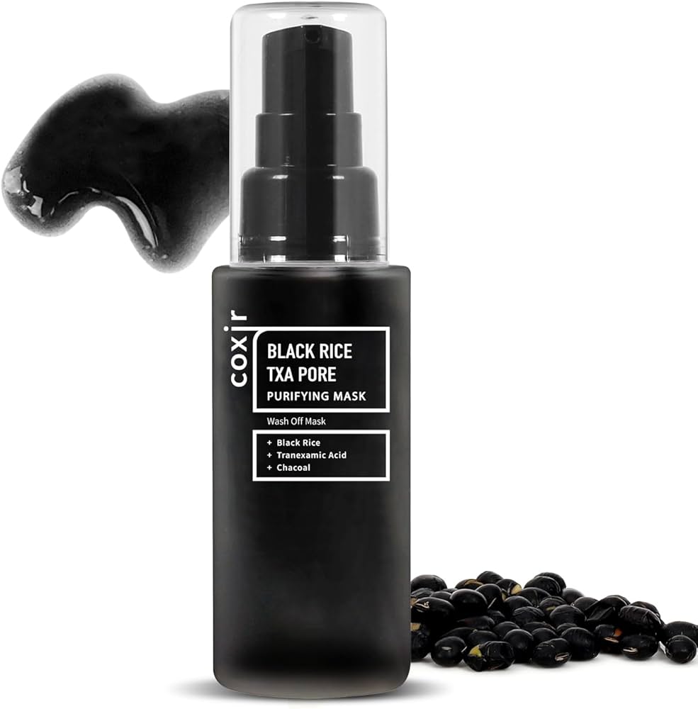 Coxir Black Rice TXA Pore Purifying Mask 