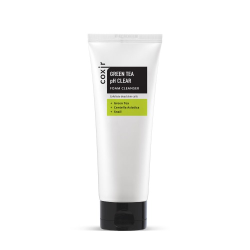 Coxir Green Tea PH Clear Foam Cleanser