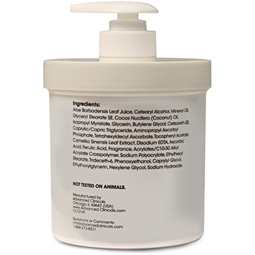 [Advanced Clinicals] Advanced Clinicals Vitamin C Body Cream 