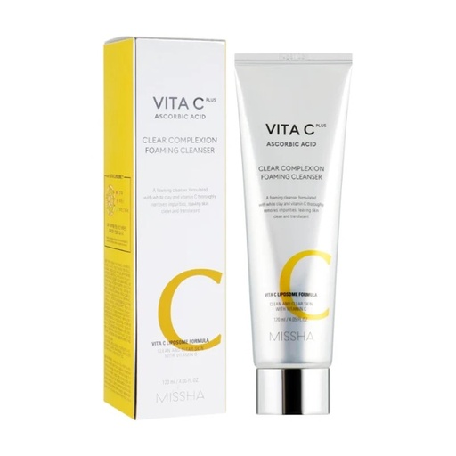 [Missha] Missha Vita C Plus Clear Complexion Foaming Cleanser