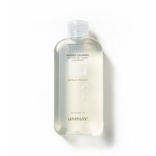 [UNMUTE] Hydro calming water gel foam cleanser 