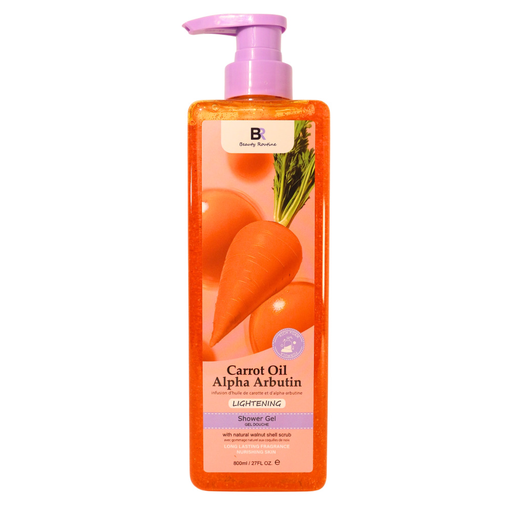 [Beauty Routine] Beauty Routine Carrot Oil Alpha Arbutin Shower Gel